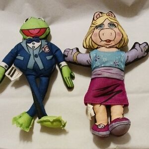 Kermit and Miss Piggy Plush Toy Set